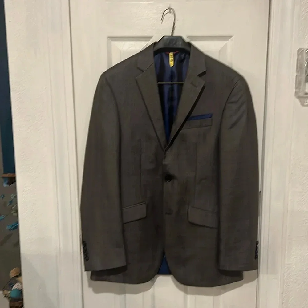 Men’s Billy London gray suit jacket